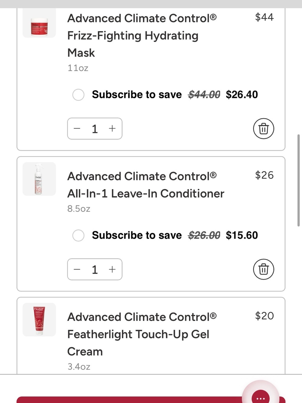 Ouidad Haircare Set - 24/7 Frizz Fighting Set + 7 pc Climate Control Hair - Picture 7 of 8